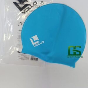 Touca de Silicone Natação Vollo Azul